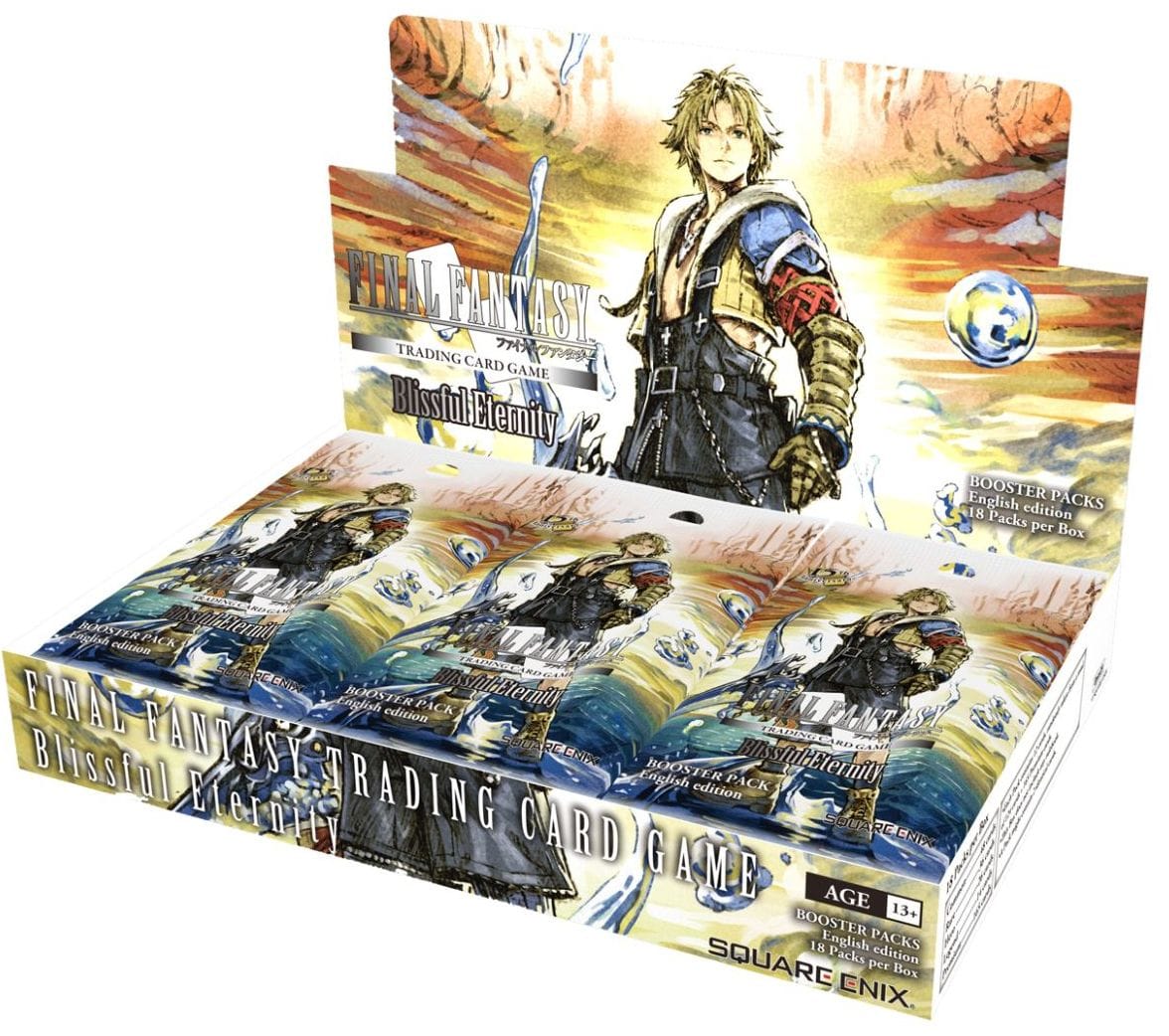 Final Fantasy TCG Blissful Eternity Booster Display