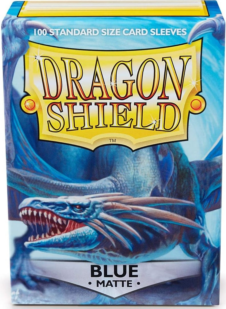 Dragon Shield Matte Standard Sleeves - Blue (100-Pack)