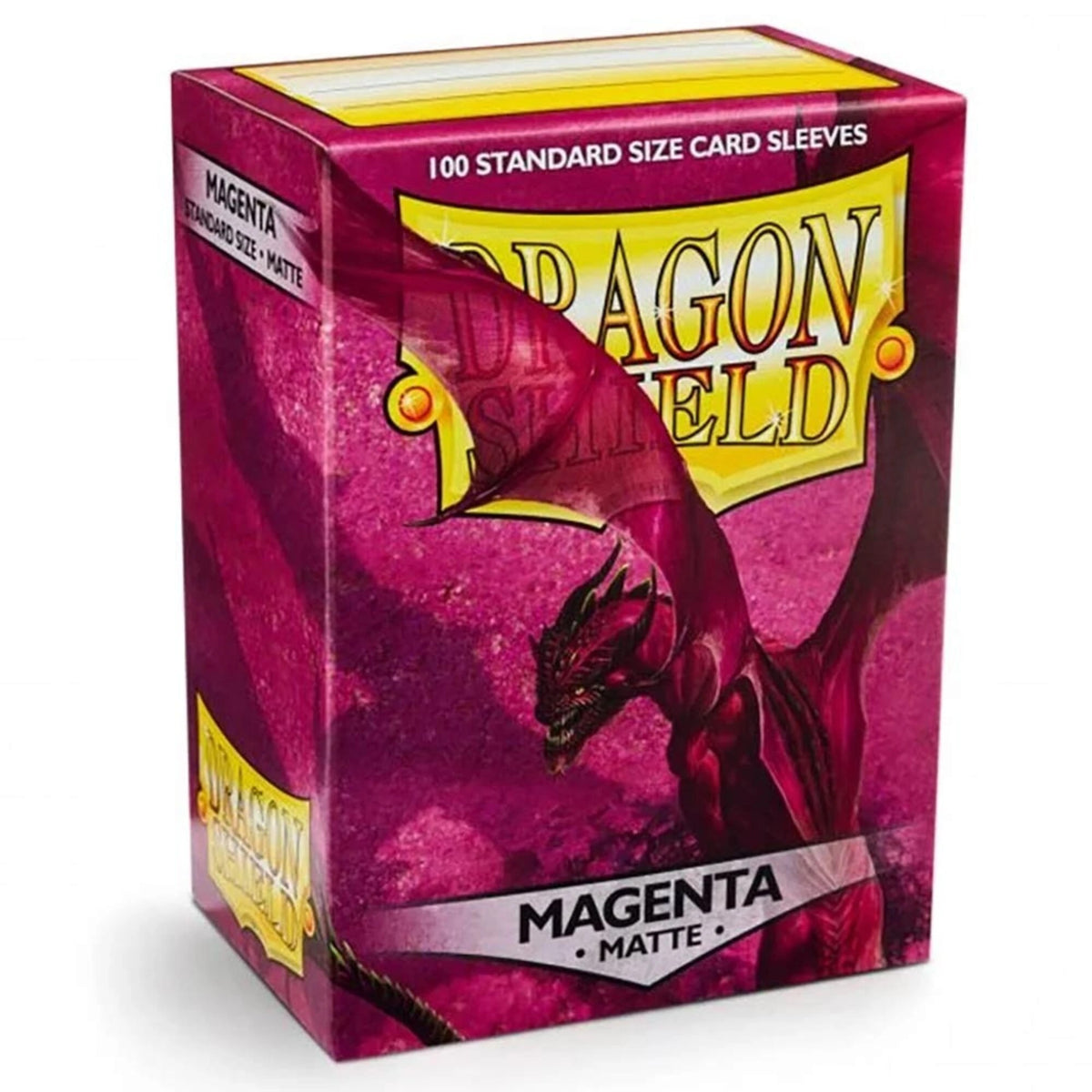 Dragon Shield Matte Standard Sleeves - Magenta (100-Pack)