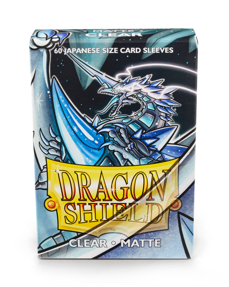 Dragon Shield Matte Japanese Sleeves - Clear (60-Pack)