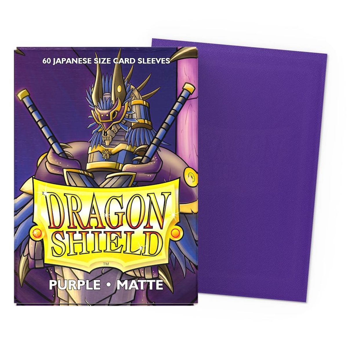 Dragon Shield Matte Japanese Sleeves - Purple (60-Pack)