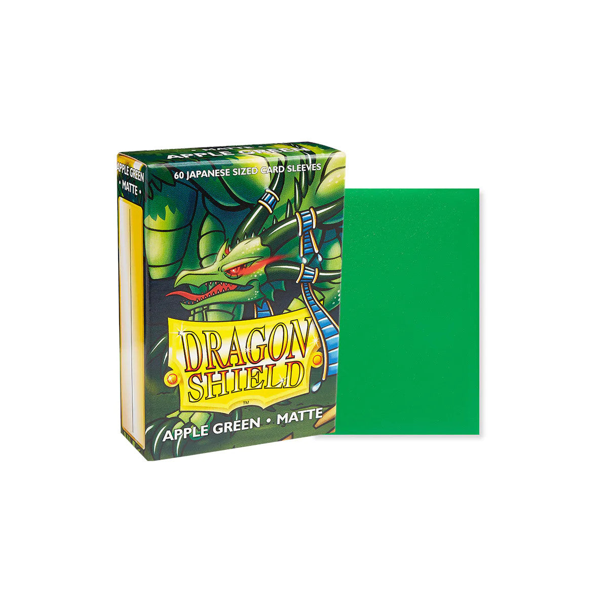 Dragon Shield Matte Japanese Sleeves - Apple Green (60-Pack)