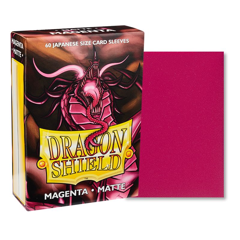 Dragon Shield Matte Japanese Sleeves - Magenta (60-Pack)