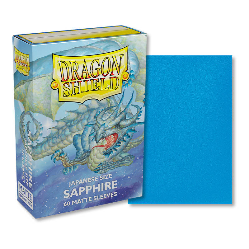 Dragon Shield Matte Japanese Sleeves - Sapphire (60-Pack)