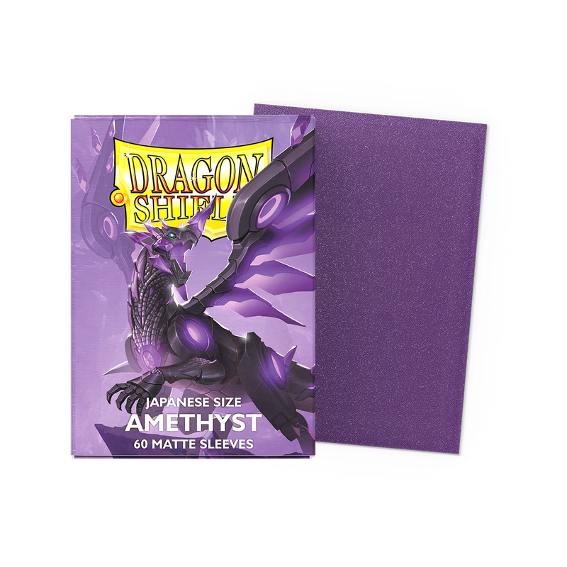 Dragon Shield Matte Japanese Sleeves - Amethyst (60-Pack)