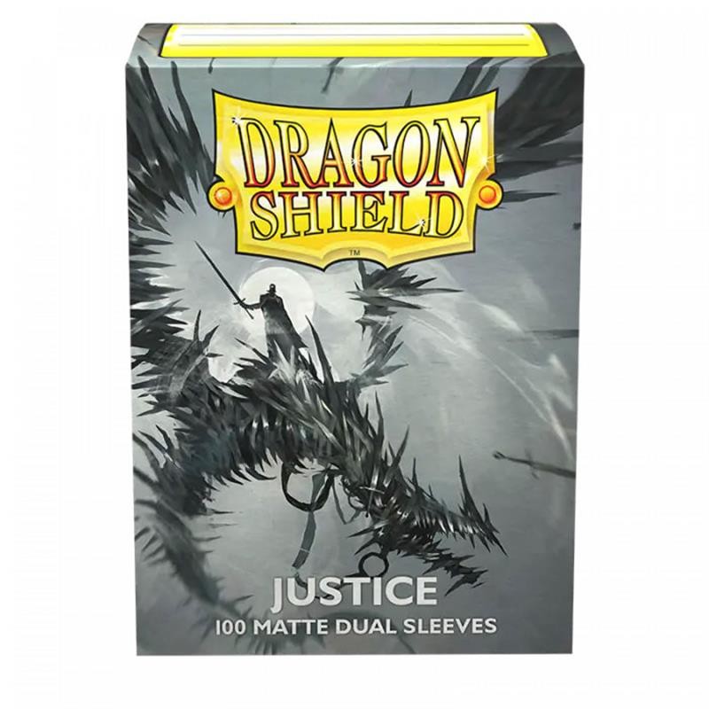 Dragon Shield Dual Matte Standard Sleeves - Justice (100-Pack)