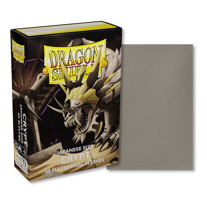Dragon Shield Dual Matte Japanese Sleeves - Crypt Neon (60-Pack)