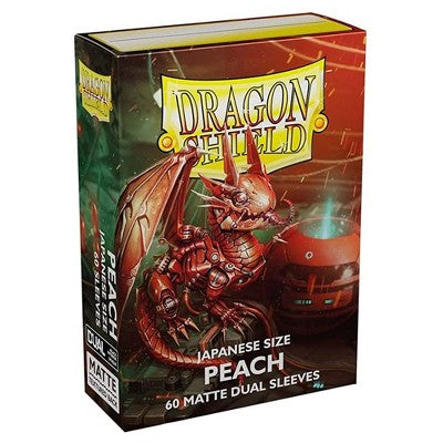 Dragon Shield Dual Matte Japanese Sleeves - Peach (60-Pack)