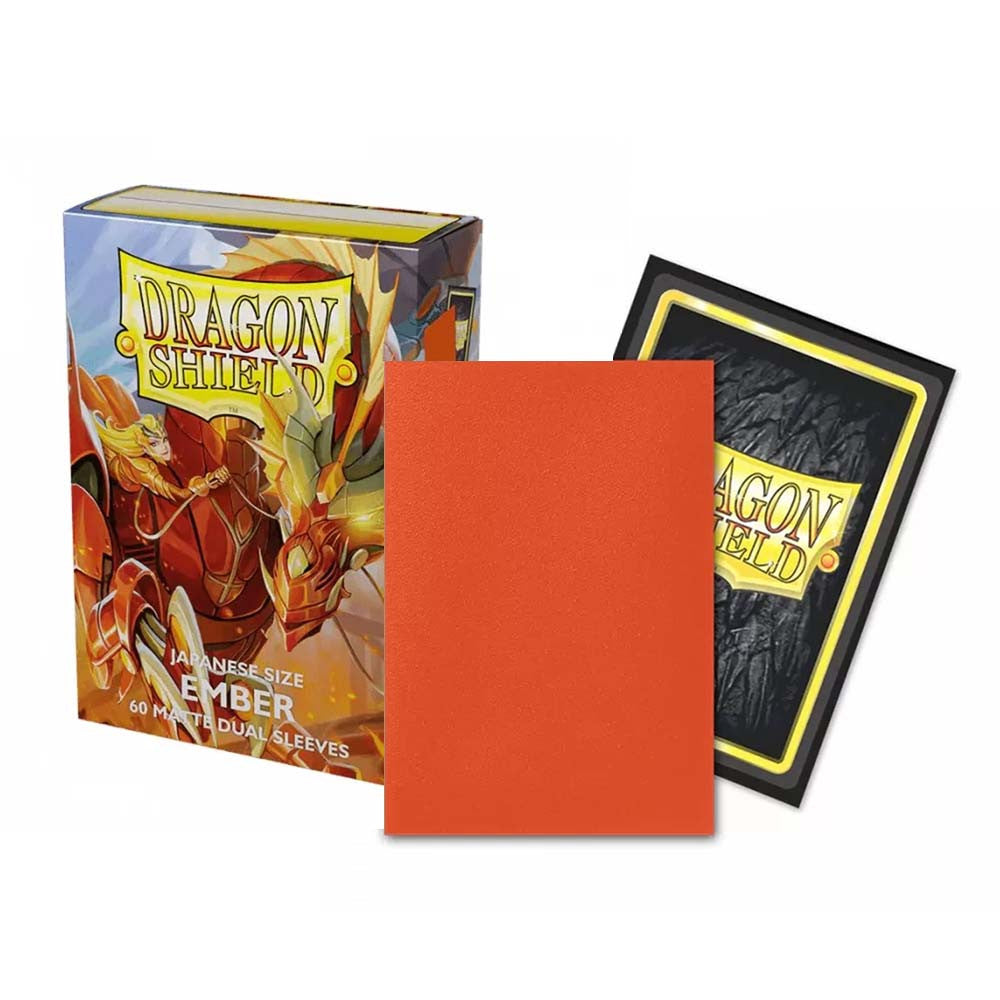 Dragon Shield Dual Matte Japanese Sleeves - Ember (60-Pack)