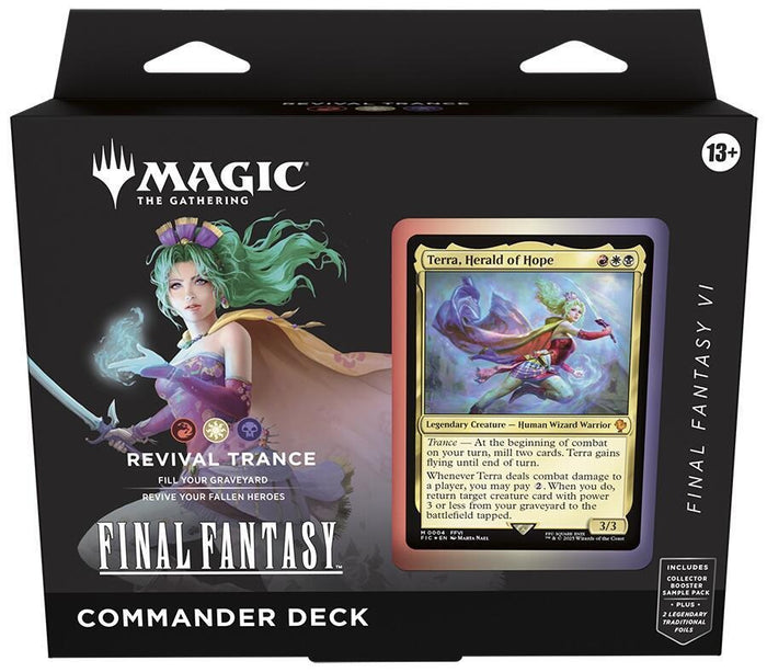 Final Fantasy VI Revival Trance Commander Deck