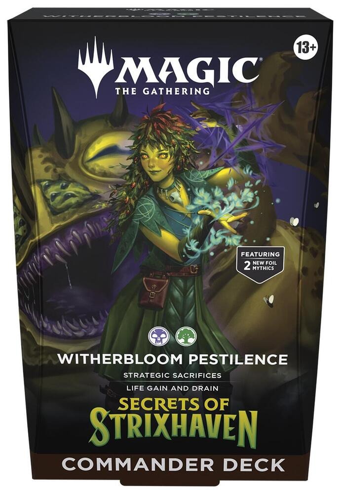 SOS Witherbloom Pestilence Commander Deck